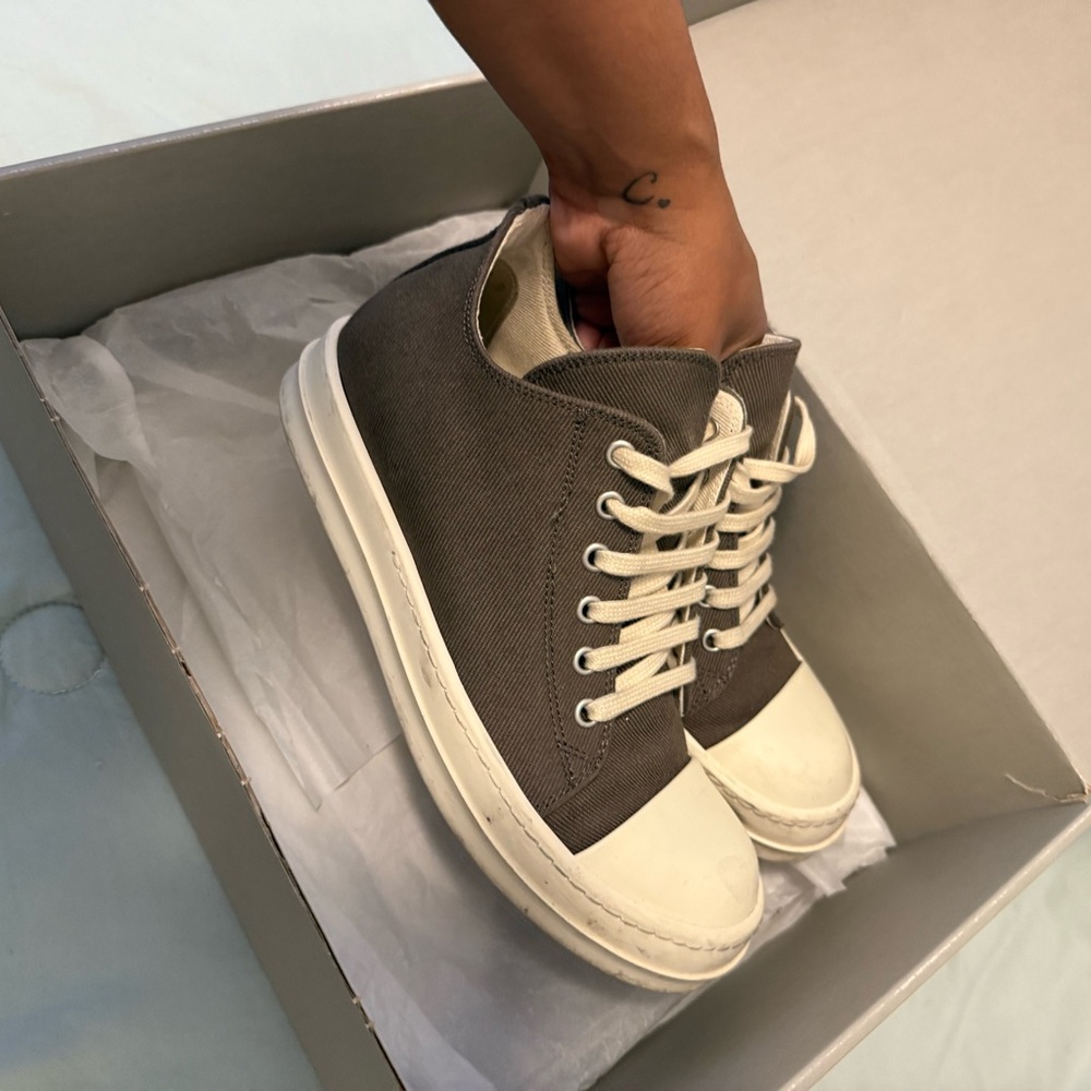 Rick Owens Gray Sneaker